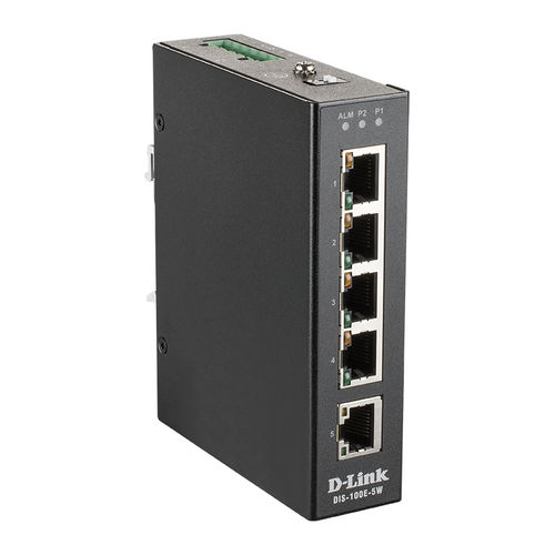 Switch Ethernet non gestibile - DIS-100E-5W - D-Link® - 8 porte / 10/100BaseT(X) / di livello 2