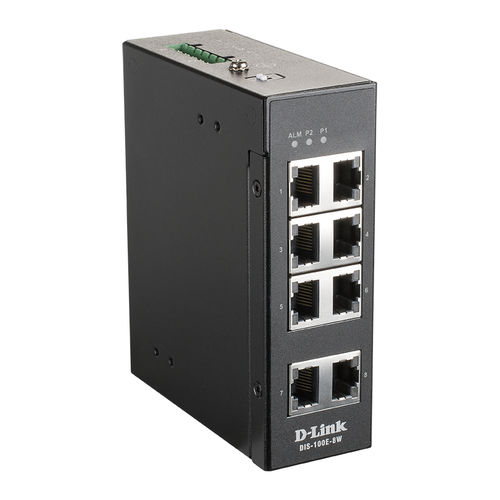 Switch Ethernet non gestibile - DIS-100E-8W - D-Link® - 8 porte / 10/100BaseT(X) / di livello 2