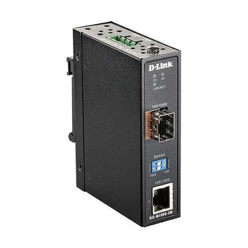Convertitore di media - DIS-M100G-SW - D-Link® - di potenza / di temperatura / Ethernet