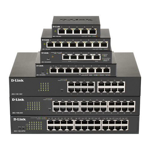 Switch Ethernet gestibile - DGS-1100 series - D-Link® - 8 porte / 12 porte / 8 porte