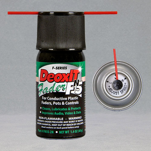 Spray di pulizia - DeoxIT® Fader F-Series, #FN5S-2N - CAIG - lubrificante / per metallo / per plastica