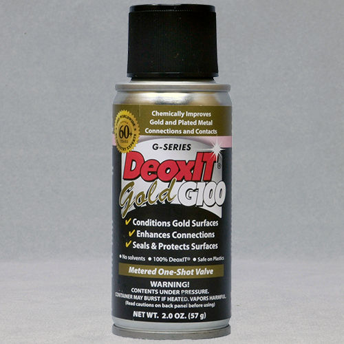 Spray di protezione - DeoxIT® Gold, #G100S-2 - CAIG - per metallo / per plastica / in rame