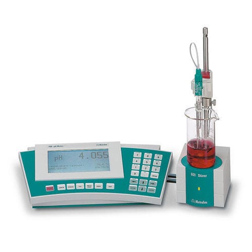PHmetro da banco - 780 pH Meter - Metrohm - da laboratorio