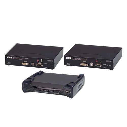 Estensore KVM - KE6920ATC - ATEN - di rete / USB / DVI