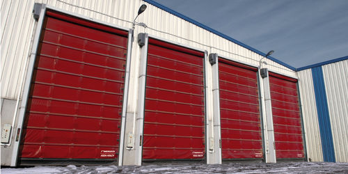 Porta ad avvolgimento - VL 5000 Enduro - NERGECO - da esterno / rapida / di sicurezza