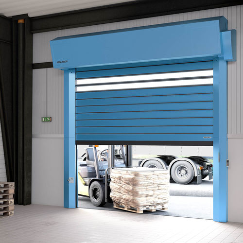 Porta ad avvolgimento - ASSA ABLOY RR5000 - NERGECO - per interno / da esterno / rigida