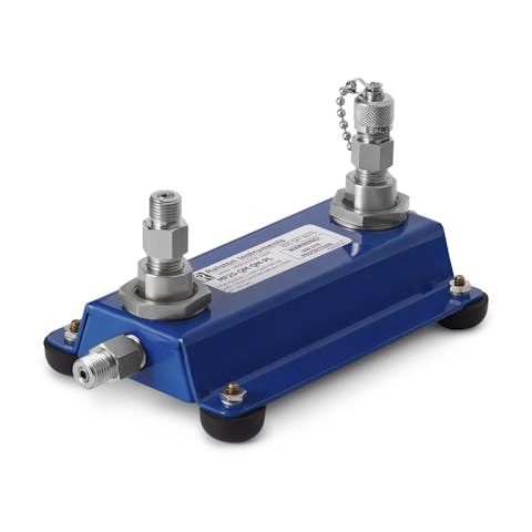 Manifold a 2 vie - MFS-QM series - Ralston - in acciaio inossidabile / per gas / per manometro