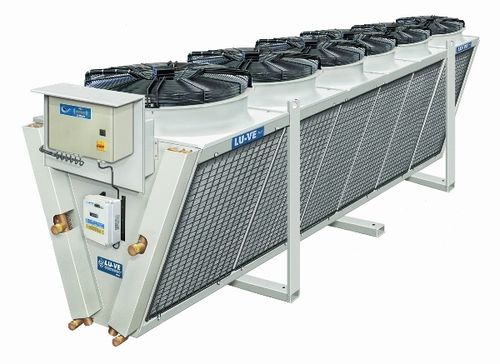 Condensatore ventilato - 49 - 1 000 kW | XDHV - LU-VE S.p.A. - a V / alluminizzato