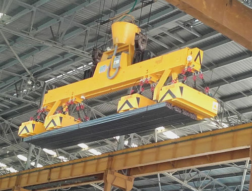 Elettromagnete di sollevamento per fasci di armature in acciaio - FELEMAMG - a commutazione elettrica / rettangolare