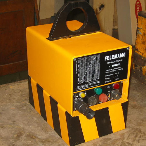 Sollevatore magnetico a commutazione elettrica - FELEMAMG - per movimentazione