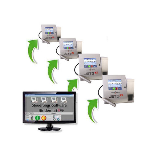 Software di supervisione - WINJET3 Standard - Leibinger - di regolazione / di masterizzazione / centralizzato