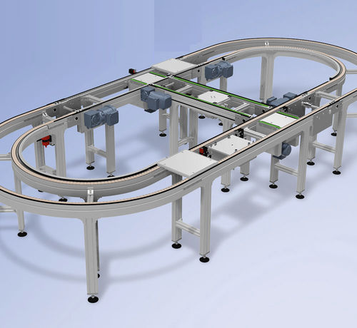 Sistema di trasferimento per pallet - Versamove series - Maschinenbau Kitz GmbH - per linea di montaggio / ad uso industriale / di posizionamento