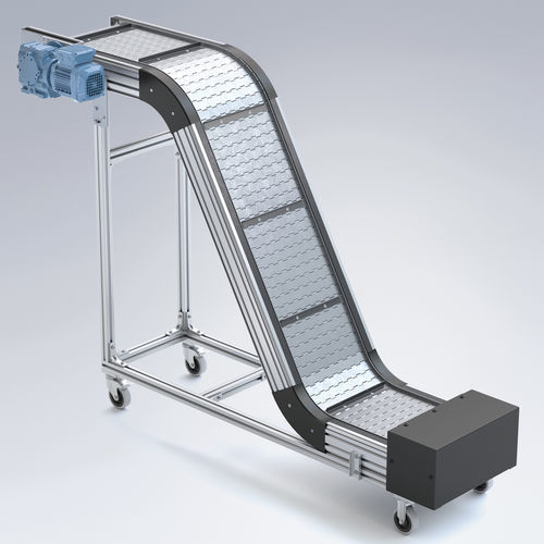 Trasportatore modulare - KFS-P 2040.86 - Maschinenbau Kitz GmbH - inclinato / da trasporto / modulare