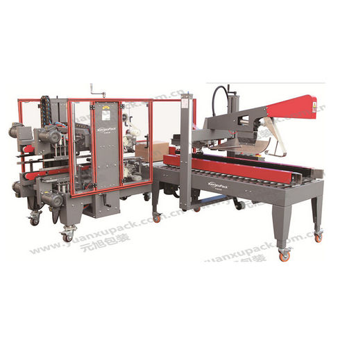Formatrice/chiuditrice di cartoni automatica - Yuanxu Packing(shanghai) Machinery Co., LTD - nastro adesivo
