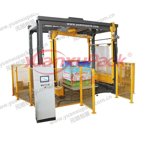 Avvolgitrice fasciapallet a braccio rotante - YK1800FR-PL-DM - Yuanxu Packing(shanghai) Machinery Co., LTD - automatica / per pellicola estensibile