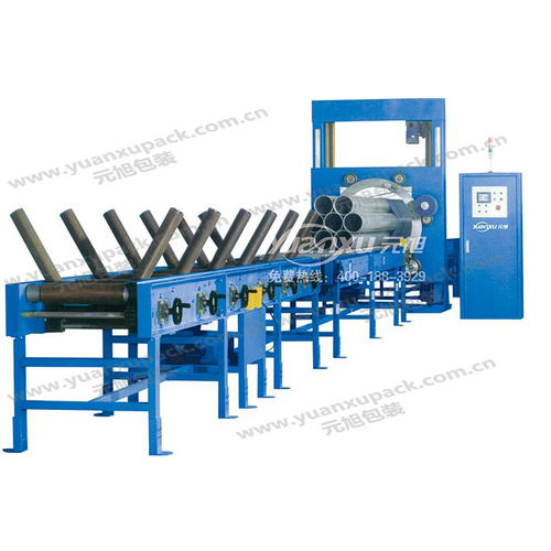 Avvolgitrice fasciapallet orbitale - Yuanxu Packing(shanghai) Machinery Co., LTD - automatica / per profilati / per vetro
