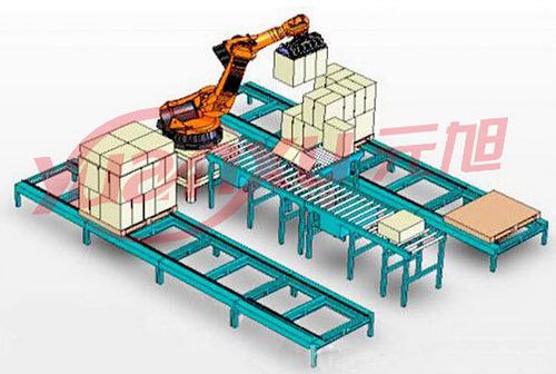 Cella robotizzata di pallettizzazione - YK-JQ - Yuanxu Packing(shanghai) Machinery Co., LTD