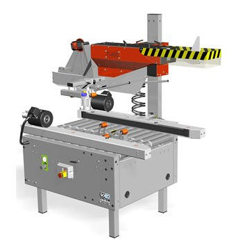 Sigillatrice di cartoni / casse a doppi lembi - T-400 series - Soco System - nastro adesivo