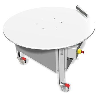 Tavola girevole manuale - Soco System - azionata a motore