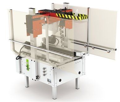 Sigillatrice di cartoni / casse a doppi lembi - FT-55/57 - Soco System - nastro adesivo
