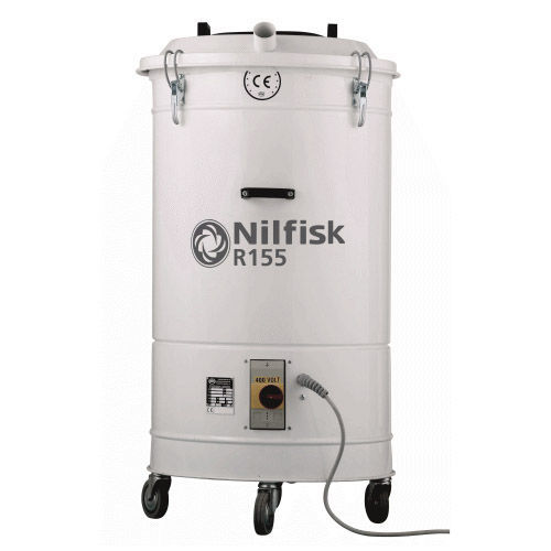 Aspiratore industriale - R155 V - Nilfisk - a secco / trifase / mobile