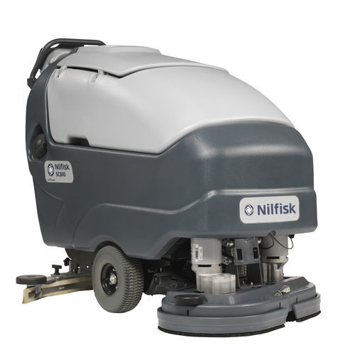 Lavasciuga pavimenti uomo a terra - SC800 series - Nilfisk - a batteria / compatta