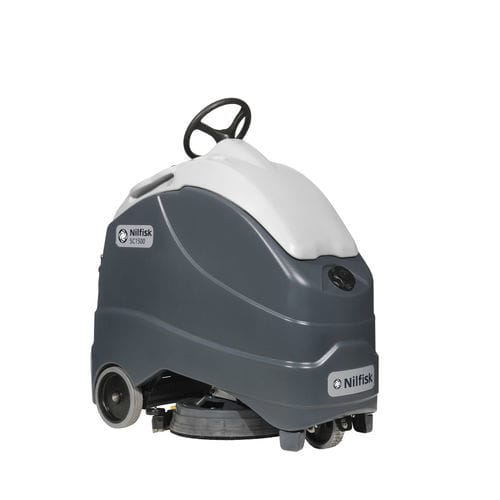 Lavasciuga pavimenti uomo a bordo - SC1500 51D series - Nilfisk - a batteria / compatta