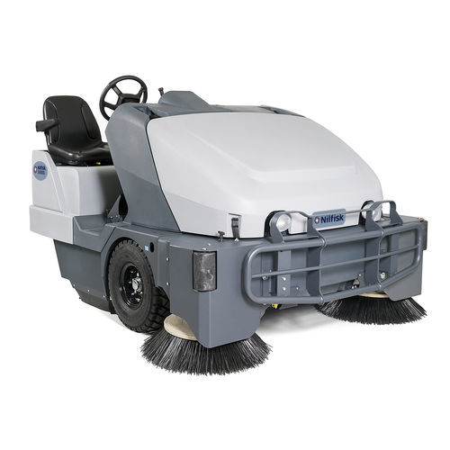 Spazzatrice uomo a bordo - SW8000 series - Nilfisk - a batteria / da esterno / da interno