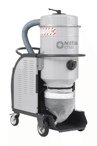 Aspiratore industriale - CTS22 series - Nilfisk - per polveri combustibili / trifase / mobile