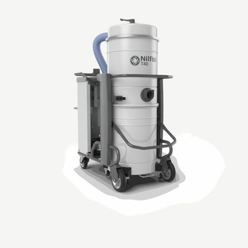 Aspiratore industriale - T40 L100 series - Nilfisk - a secco / a umido / per liquidi