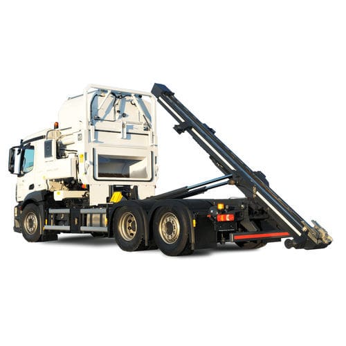 Veicolo raccolta rifiuti con caricamento laterale - Speedline CWS - Dennis Eagle - diesel