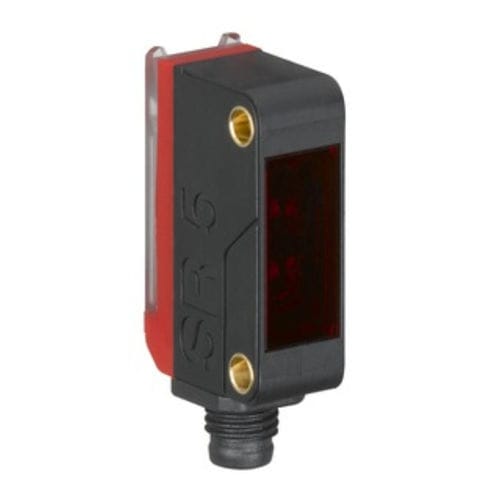 Sensore fotoelettrico a barriera - LS5B/X-M8.3 - Leuze - rettangolare / luce rossa / LED