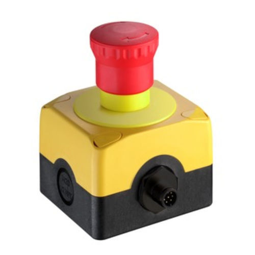 Pulsante di arresto di emergenza - ESB200-8TR-M12p - Leuze - rotativo / rinforzato / SIL