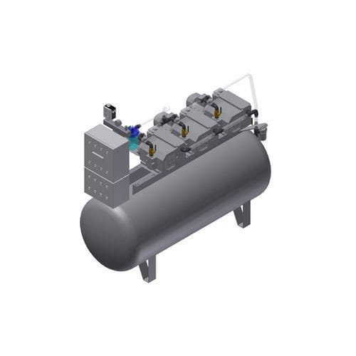 Gruppo da vuoto lubrificato - MEDEVICE 3×41  - Srl - per applicazioni mediche