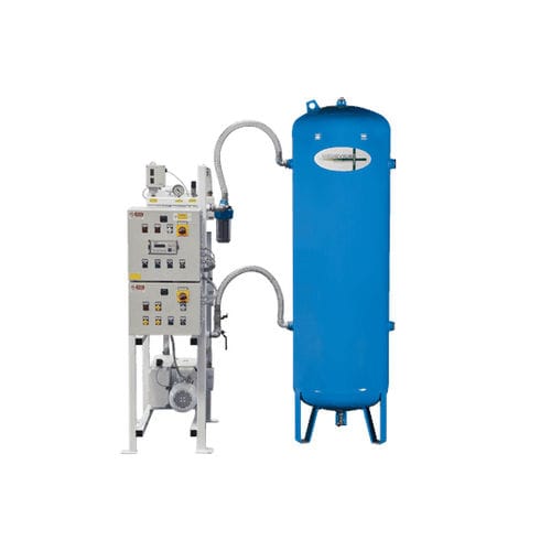 Gruppo da vuoto lubrificato - MEDEVICE 3×61  - Srl - per applicazioni mediche / verticale