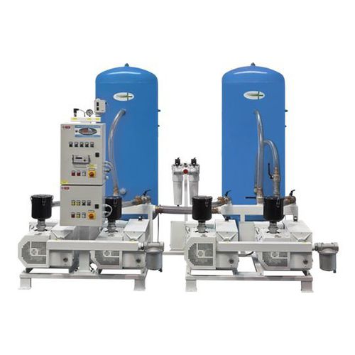 Gruppo da vuoto lubrificato - MEDEVICE 3×340 - Srl - per applicazioni mediche / verticale
