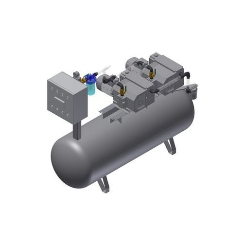 Gruppo da vuoto lubrificato - MEDEVICE 2X41  - Srl - industriale / per applicazioni mediche