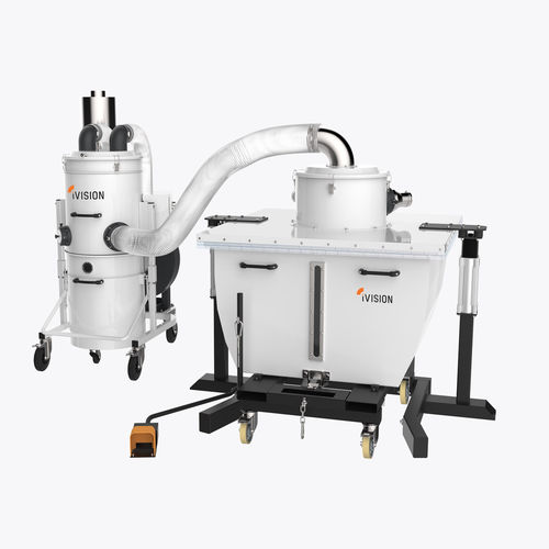 Aspiratore industriale - iV CUSTOM - iVision Vacuum - di trucioli / trifase / pneumatico