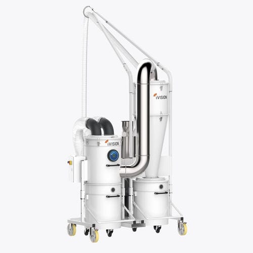 Aspiratore industriale - iV CUSTOM FLAT TABLE - iVision Vacuum - di trucioli / trifase / pneumatico