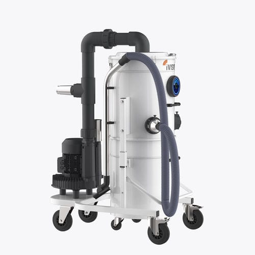 Aspiratore industriale - iV CUSTOM CLEAN - iVision Vacuum - di trucioli / trifase / mobile