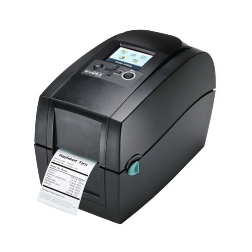 Stampante per etichette a trasferimento termico - RT200i / RT230i - godex - da ufficio / industriale