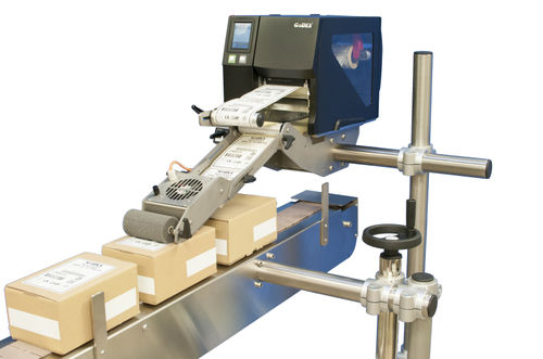 Applicatore di etichette automatico - AG2000-ZX  - godex - per cartoni / per applicazione sulla parte superiore del prodotto / per l'industria agroalimentare