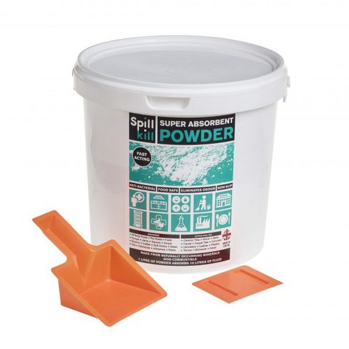 Polvere assorbente - SK-03-114 - Fosse Liquitrol - per olio / di acqua / universale
