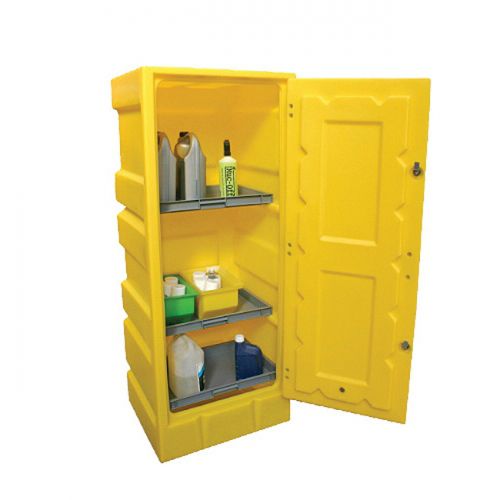 Armadio per prodotti chimici - FL-99-002 - Fosse Liquitrol - di stoccaggio / a pavimento / a ripiani