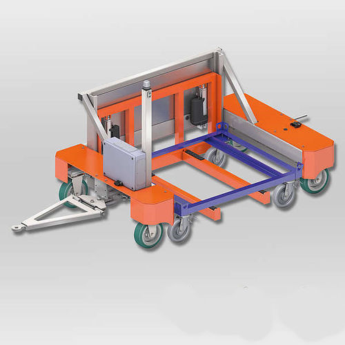 Trainatore elettrico - JDC series - JUNG Hebe- und Transporttechnik GmbH - manuale / su ruote / a guida a bordo