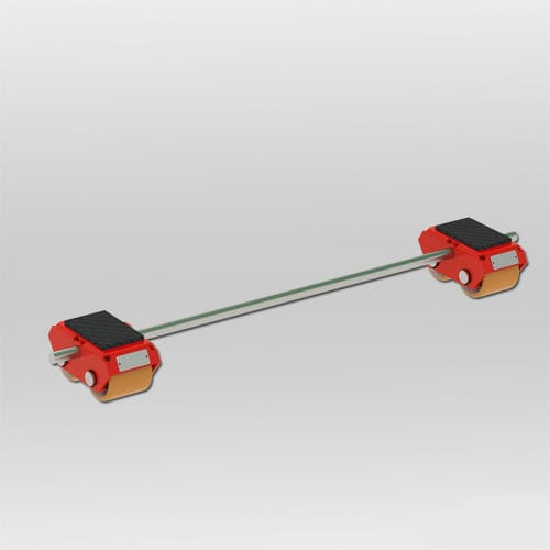 Pattino a rulli di trasporto - JFB 3 K - JUNG Hebe- und Transporttechnik GmbH - per carico elevato