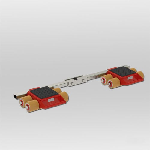 Pattino a rulli per carico elevato - JFB 9 K - JUNG Hebe- und Transporttechnik GmbH - di trasporto / manuale