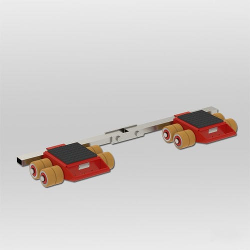 Pattino a rulli per carico elevato - JFB 10 K  - JUNG Hebe- und Transporttechnik GmbH - di trasporto / manuale