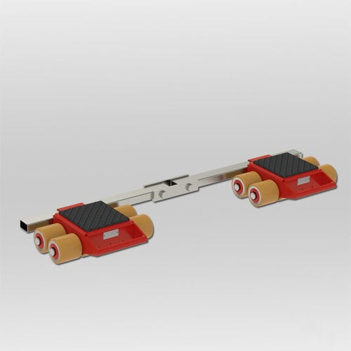 Pattino a rulli per carico elevato - JFB 12 K - JUNG Hebe- und Transporttechnik GmbH - di trasporto / manuale