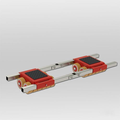 Pattino a rulli per carico elevato - JFB 30 G - JUNG Hebe- und Transporttechnik GmbH - di trasporto / manuale